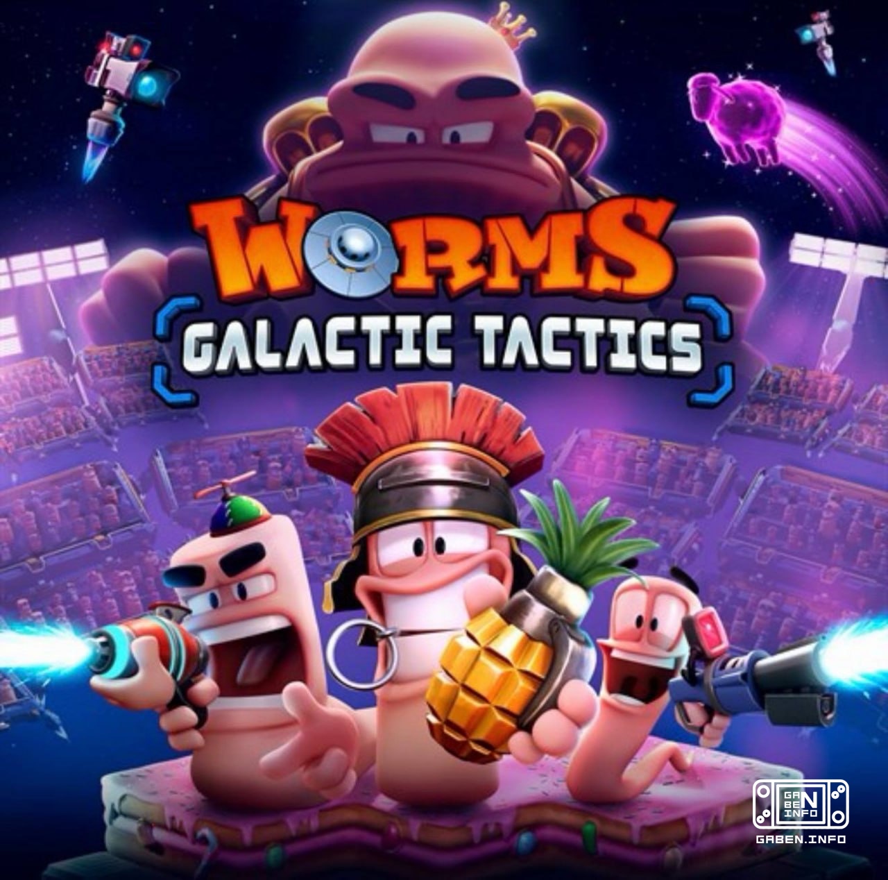 На сайте Gamescom обнаружили постер Worms Galactic Tactics Ждём анонса на следующей неделе.