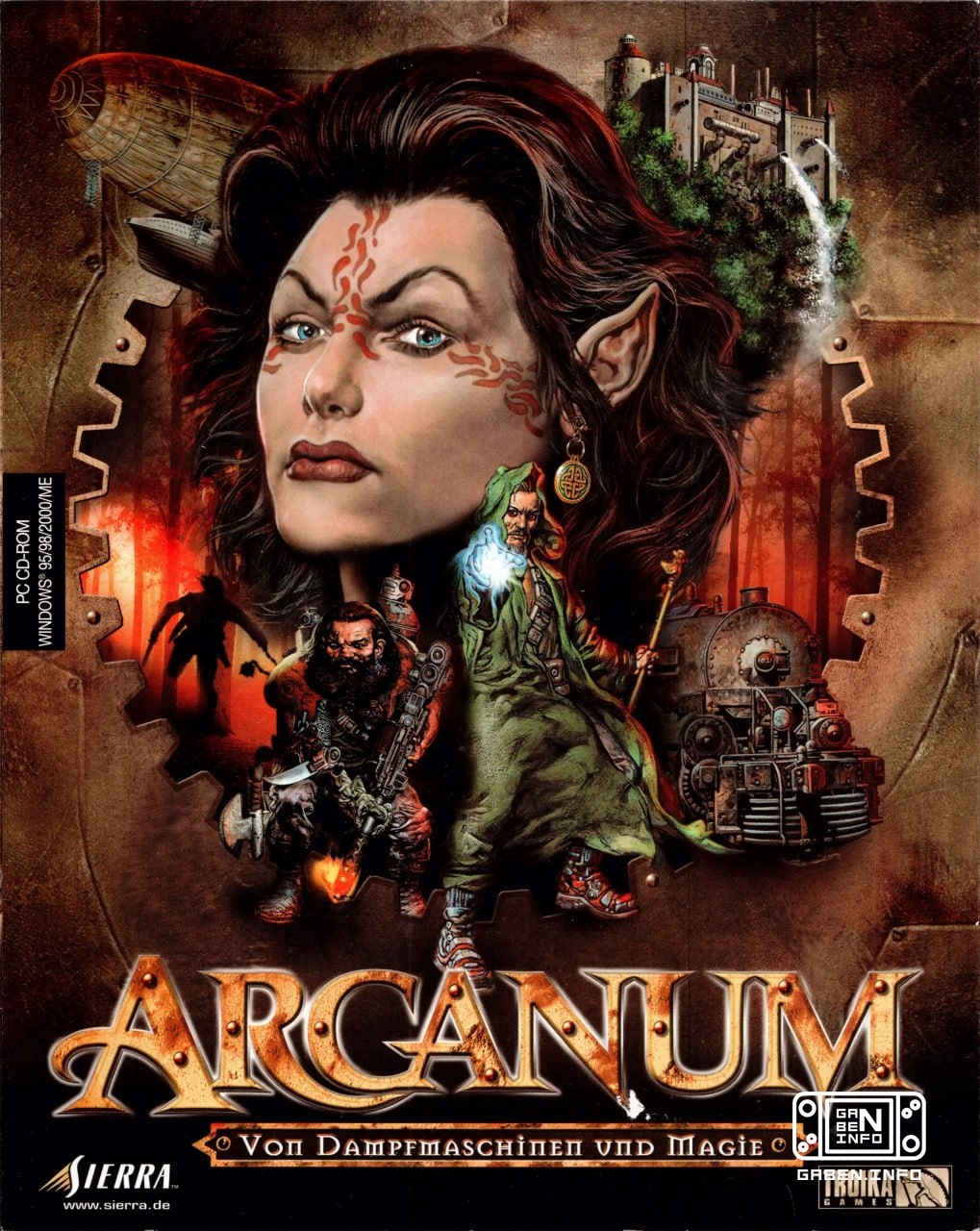 25 лет назад полуогры-камикадзе сбили дирижабль — вышла Arcanum: Of Steamworks and Magick Obscura Культовая игра от Troi...
