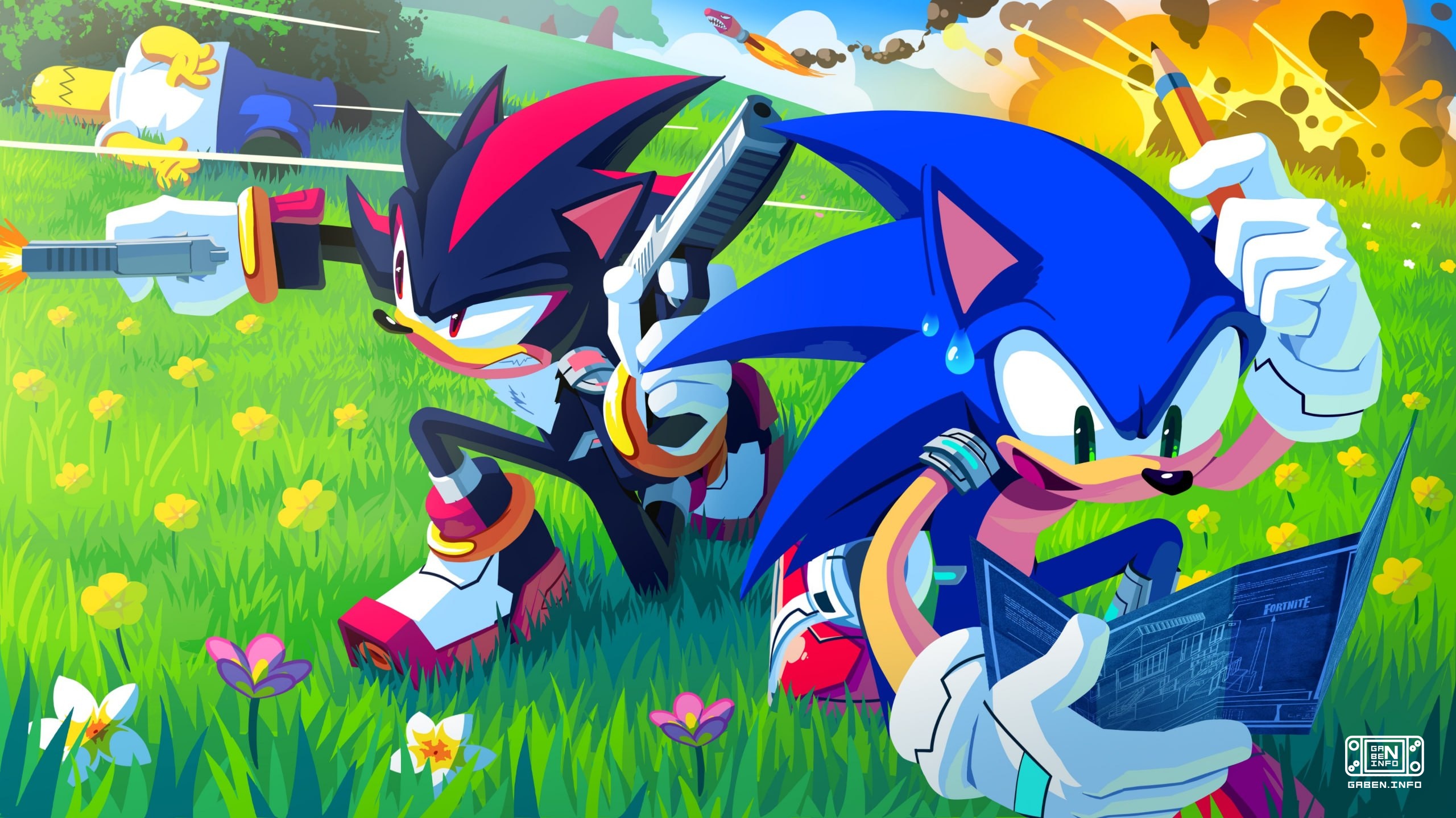 Sonic from Fortnite by Pocho22059768 @hypewave