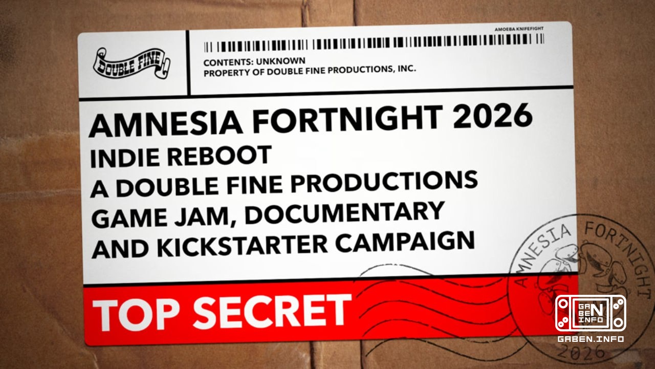 НУ ТИМ ШЕЙФЕР, НУ ПРОКАЗНИК: Double Fine запускает Kickstarter для Amnesia Fortnight 2026 31 августа студия начнёт свой ...
