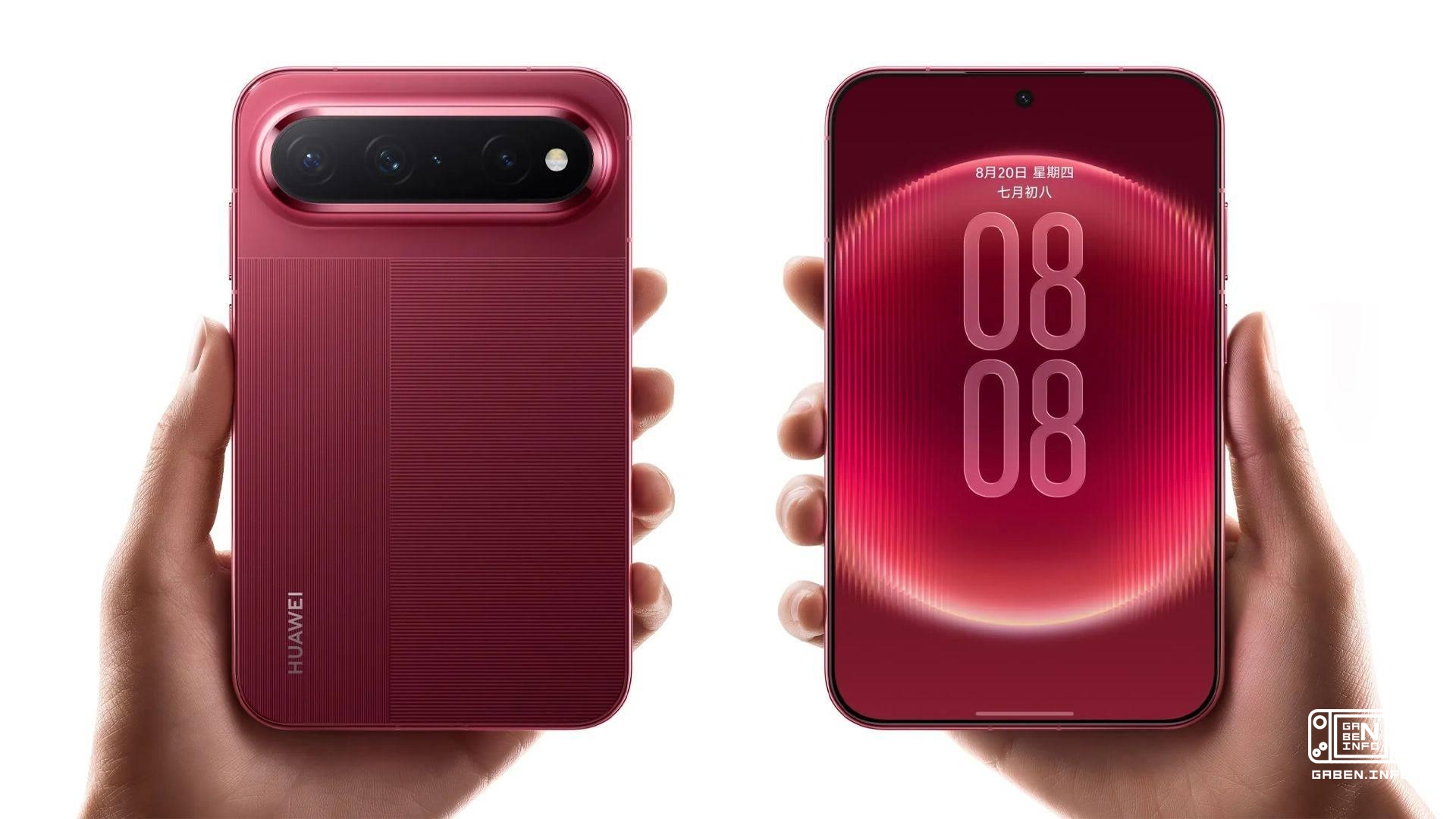 Finally, the IMAX phone. Huawei has introduced a wide Pura X View with a 16:10 aspect ratio. It can be used with one han...