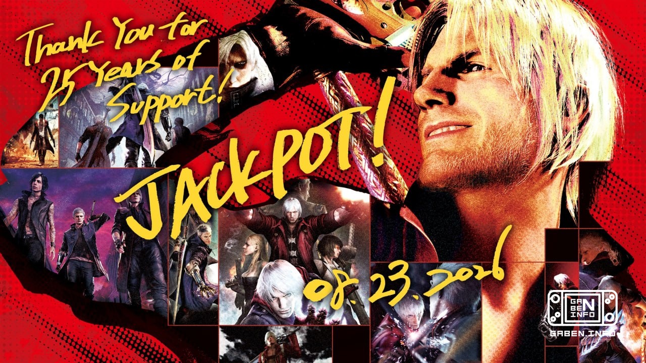 Вчера серии Devil May Cry исполнилось 25 лет, и Capcom поблагодарила фанатов за любовь к франшизе. Издатель опубликовал ...