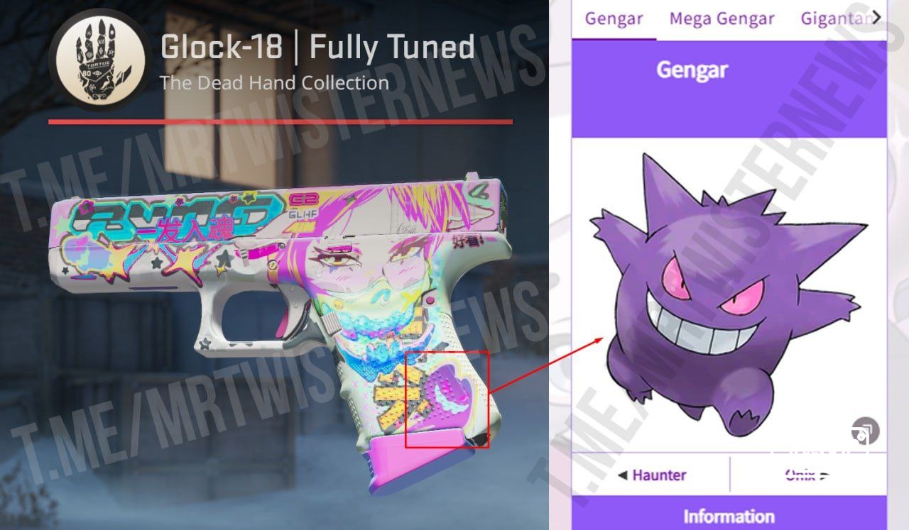 THIS SKIN CAN BE REMOVED FROM THE CASE A scandal erupted on Twitter based around the new Glock-18 Fully Tuned skin. Fans...