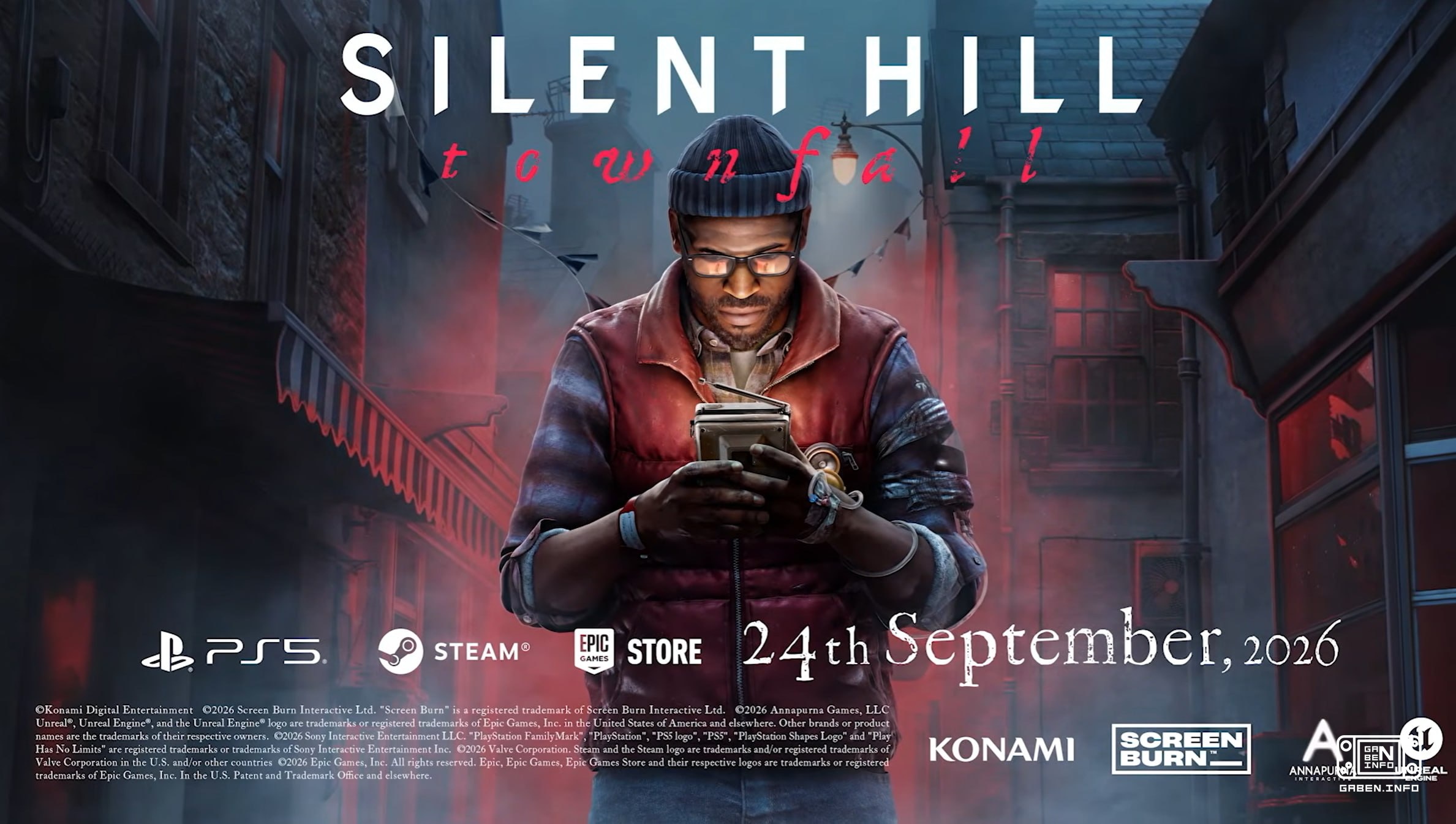 Новый трейлер Silent Hill: Townfall с гигантской тварью летающей по улицам города Релиз в следующем месяце — 24 сентября...