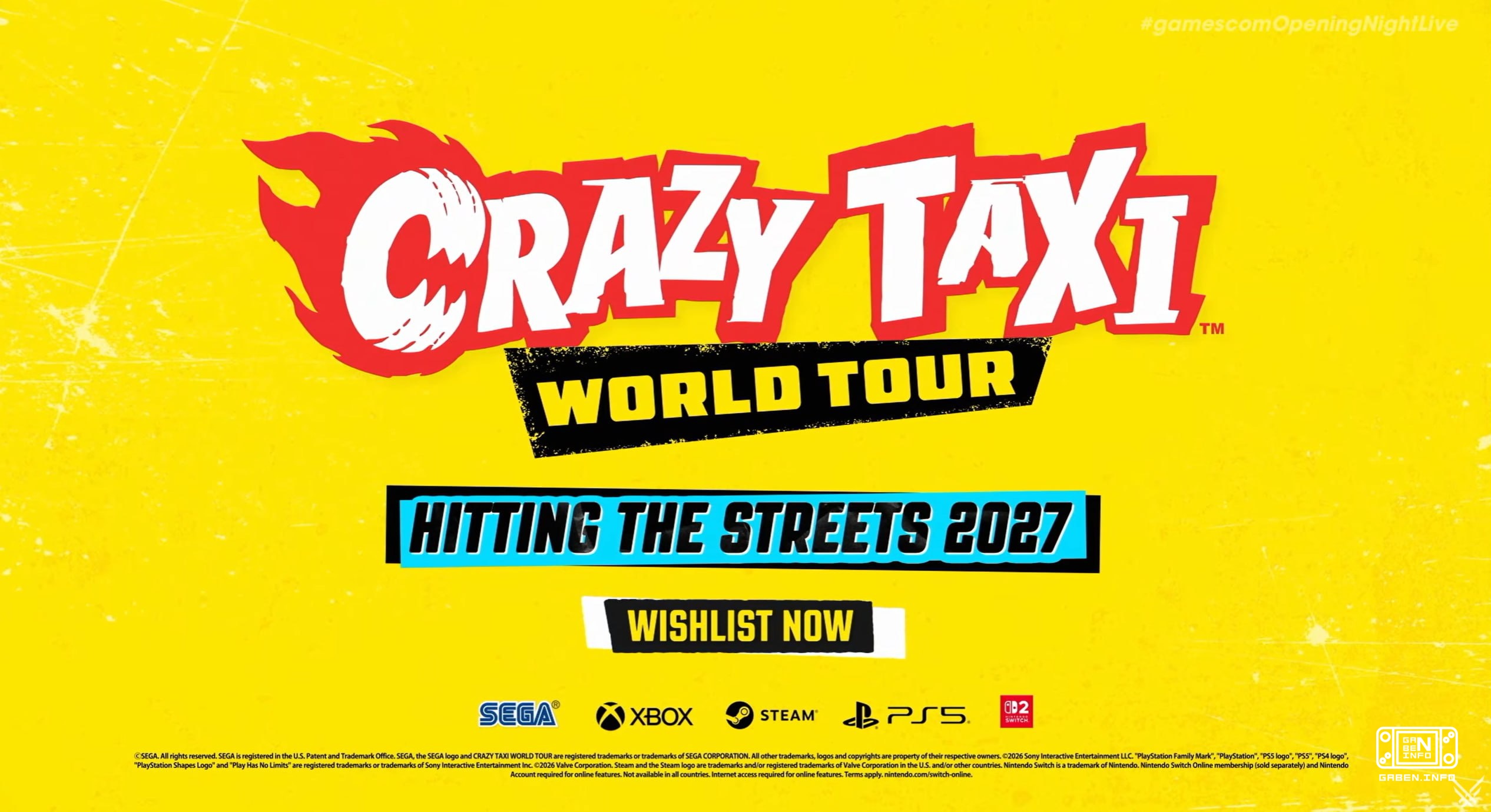 Новый трейлер Crazy Taxi: World Tour с песней про сражение смертных Релиз в 2027 году на PC, PS5, Switch 2 и Xbox Series...