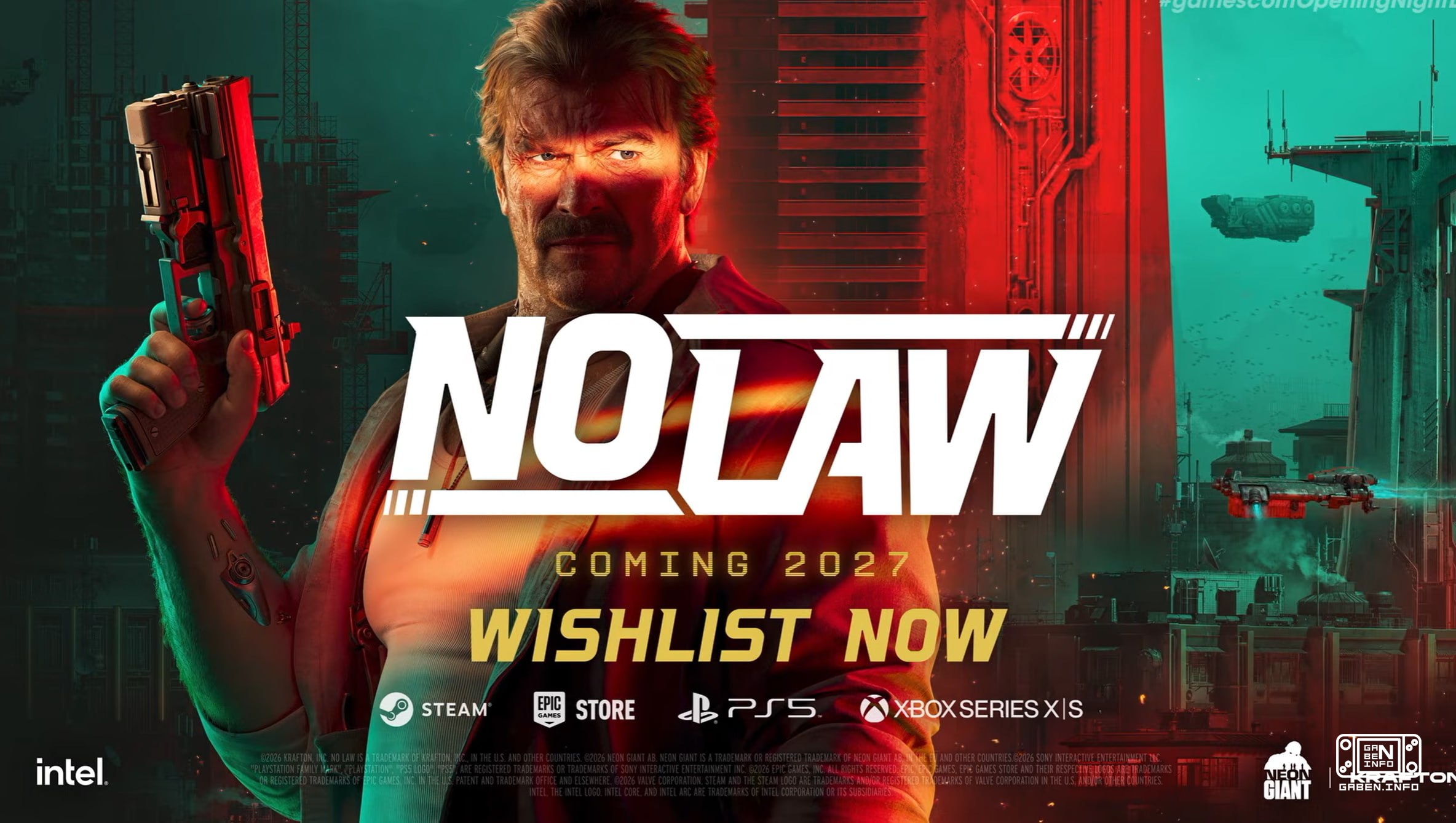 Киберпанковая No Law получила новый трейлер Релиз в 2027 году на PS5, Xbox Series и PC.