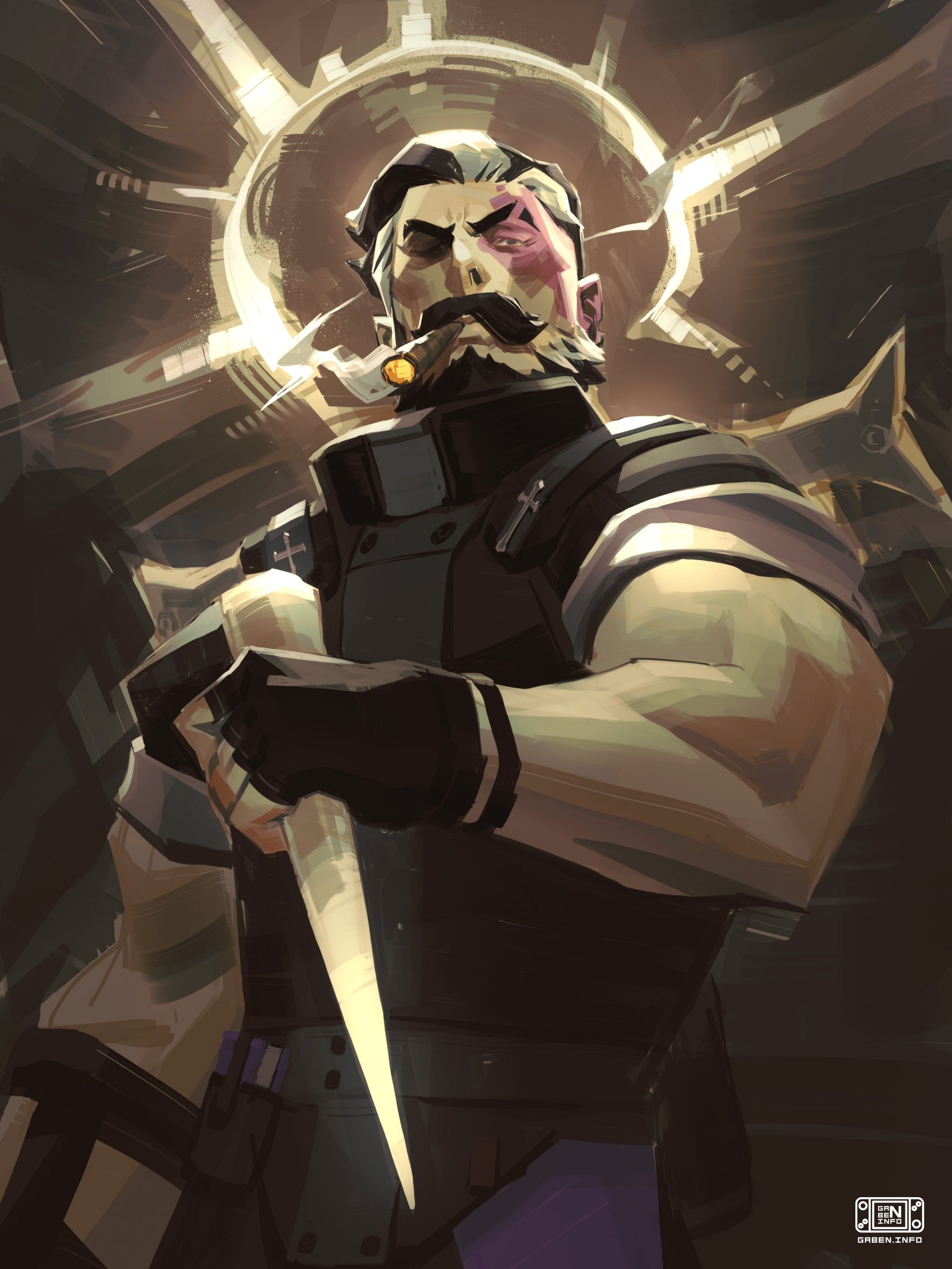 "The Lord is merciful... I am not." by anninosj @hypewave
