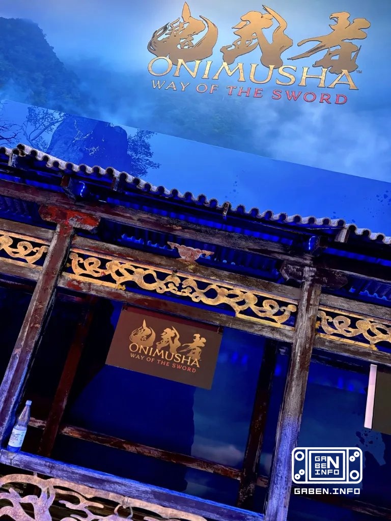 Стенд Onimusha Way of the Sword на Gamescom Счастливые посетители выставки отмечают, он полностью погружает в стилистику...