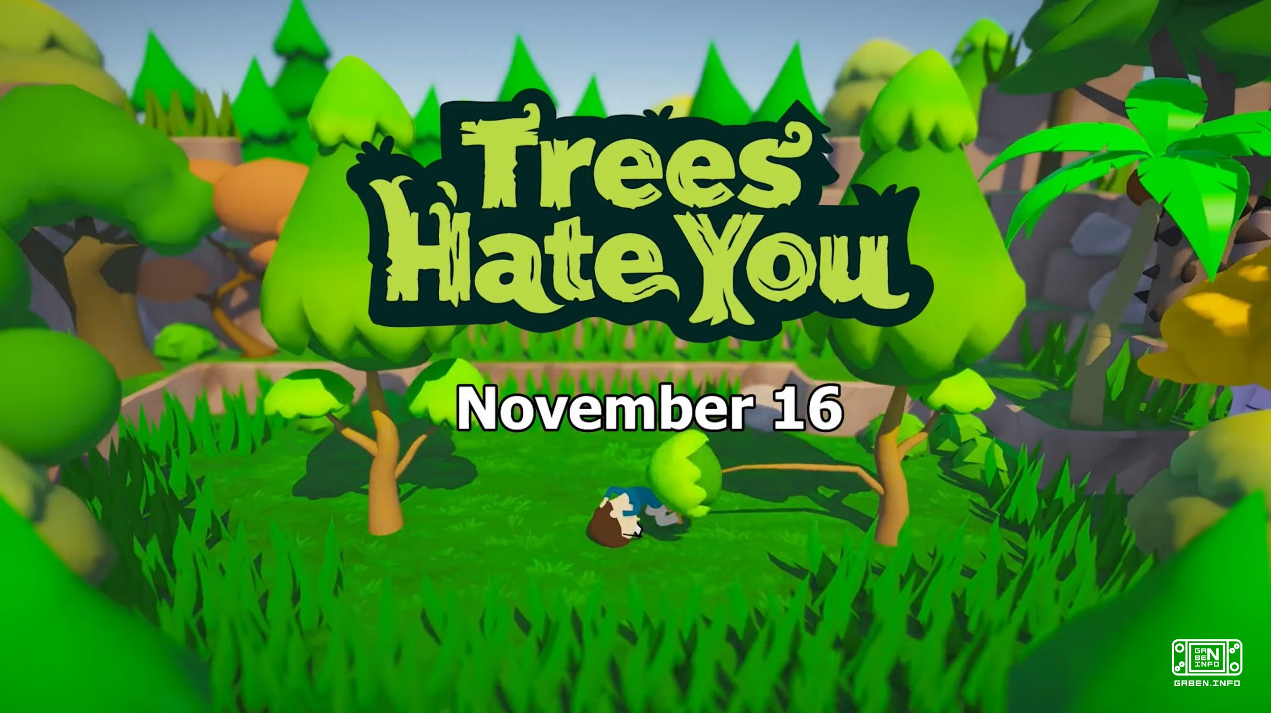 Игра где вас избивают деревья Trees Hate You выйдет 16 ноября
