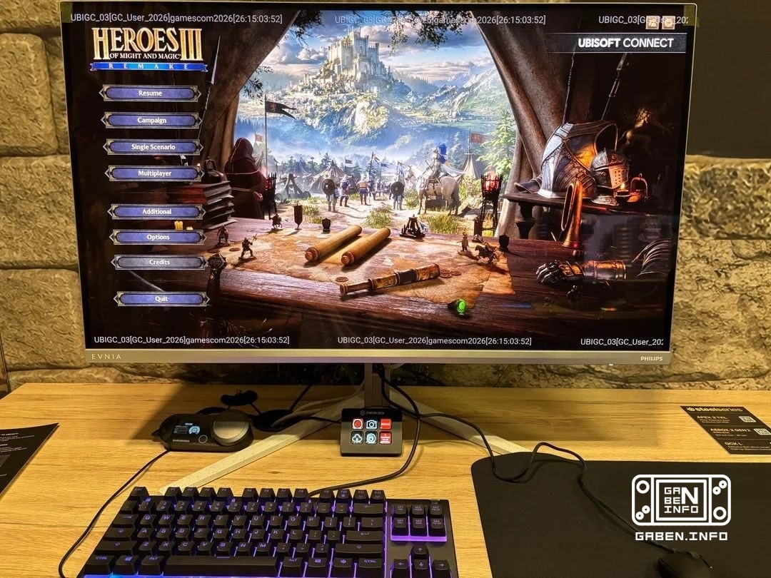 关于"英雄之大和魔力三"的重演的想法 在 Gamescom 2026 上,它可以玩,所以网络上的评论和材料都很好. Ubisoft不仅仅是将HOMM3转移到现代视觉,而是改进了原始源.这不是UE5像大家所想的那样 - - 游戏完全由Snow...