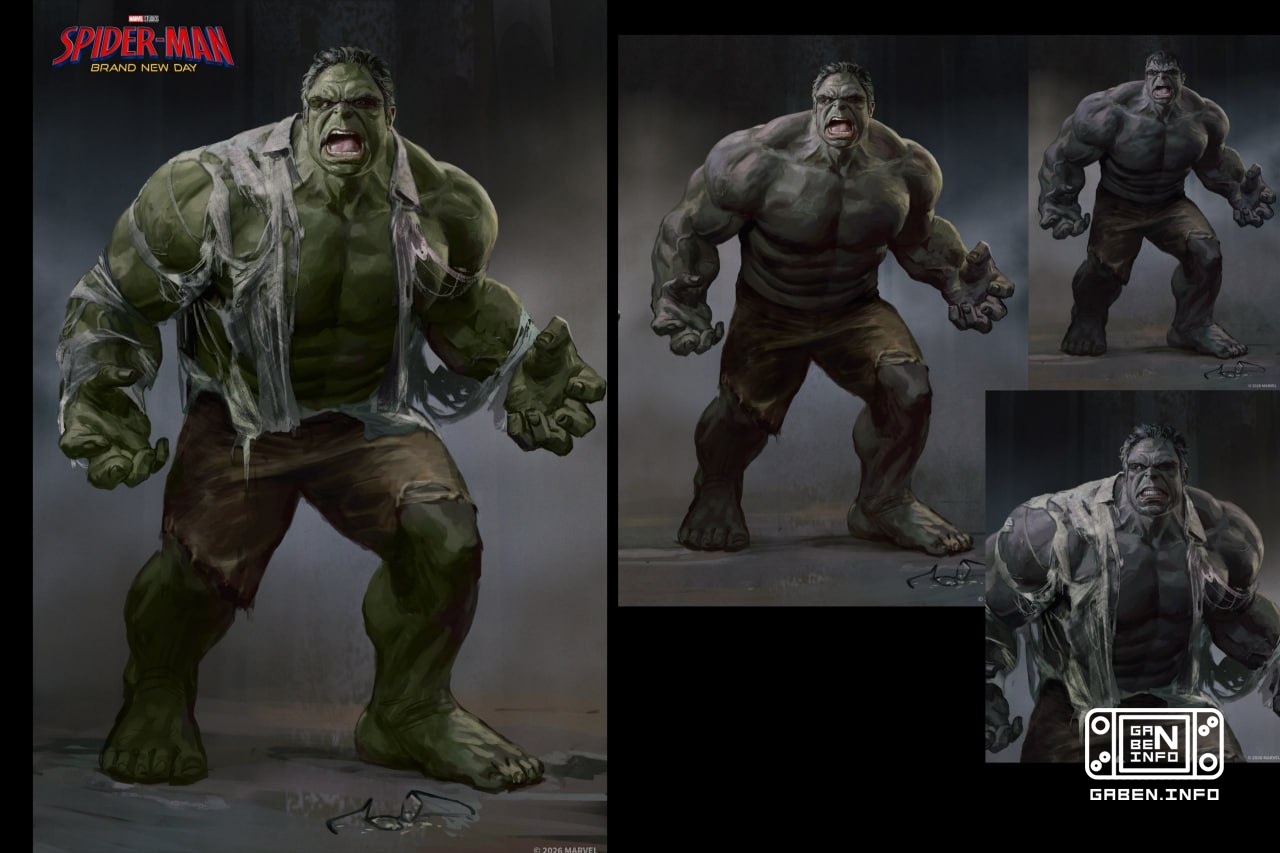 Ils ont montré les concepts artistiques de Hulk pour Spider-Man: New Day. Le héros est devenu très cool, ce que nous mér...