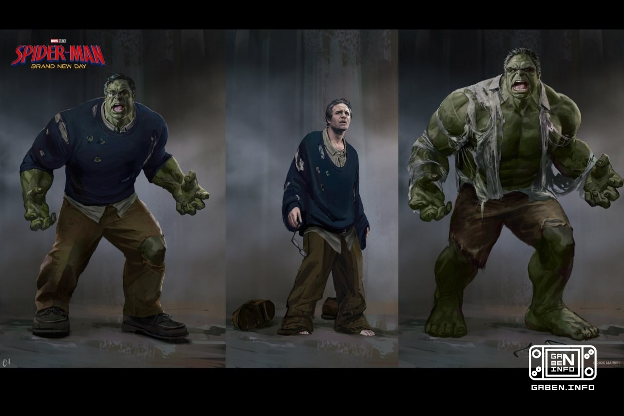 Ils ont montré les concepts artistiques de Hulk pour Spider-Man: New Day. Le héros est devenu très cool, ce que nous mér...