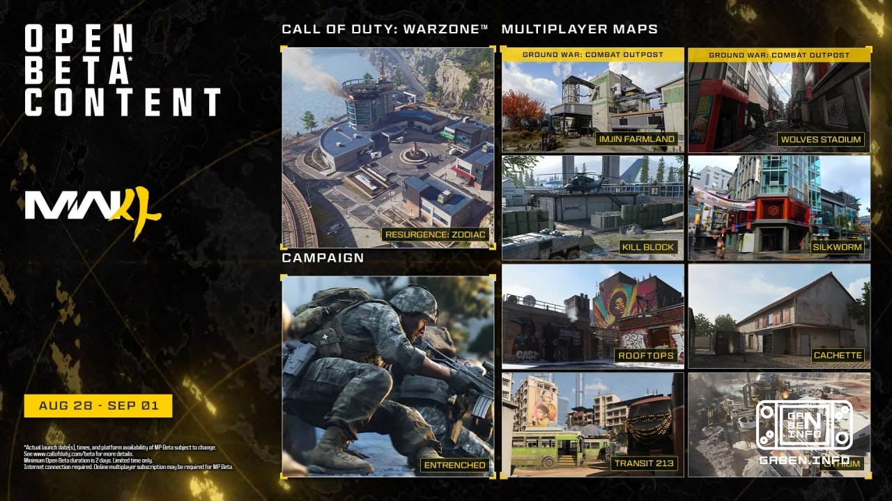 ️In the new Call of Duty: Modern Warfare 4 you can play for free all weekends open beta testing has started. Inside: Mis...