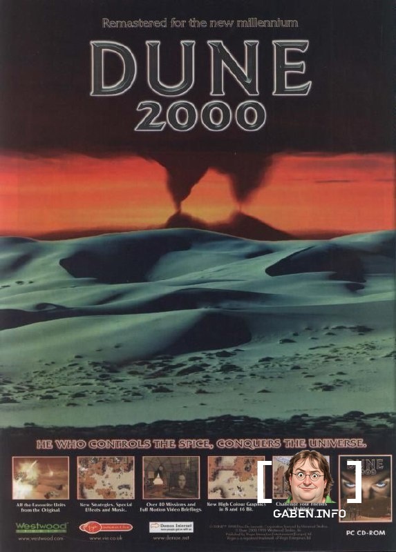 Dune 2000 - the legendary strategy based on "Dune"!🏜🦂 🎮Continuation of the cult Dune II, released in 1998-99.on PC and P...