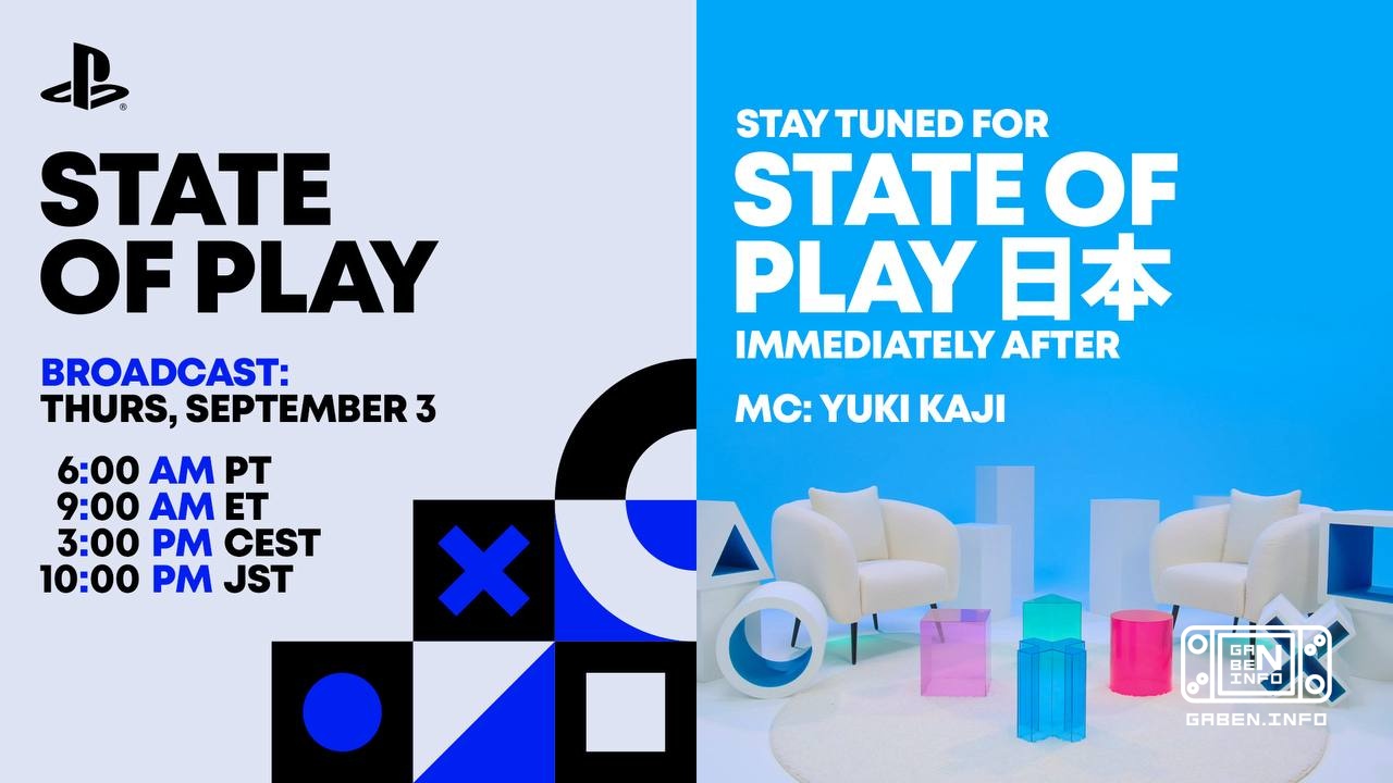 BREAKING: State of Play состоится 3 сентября в 16:00 по МСК После презентации сразу состоится State of Play Japan. На об...