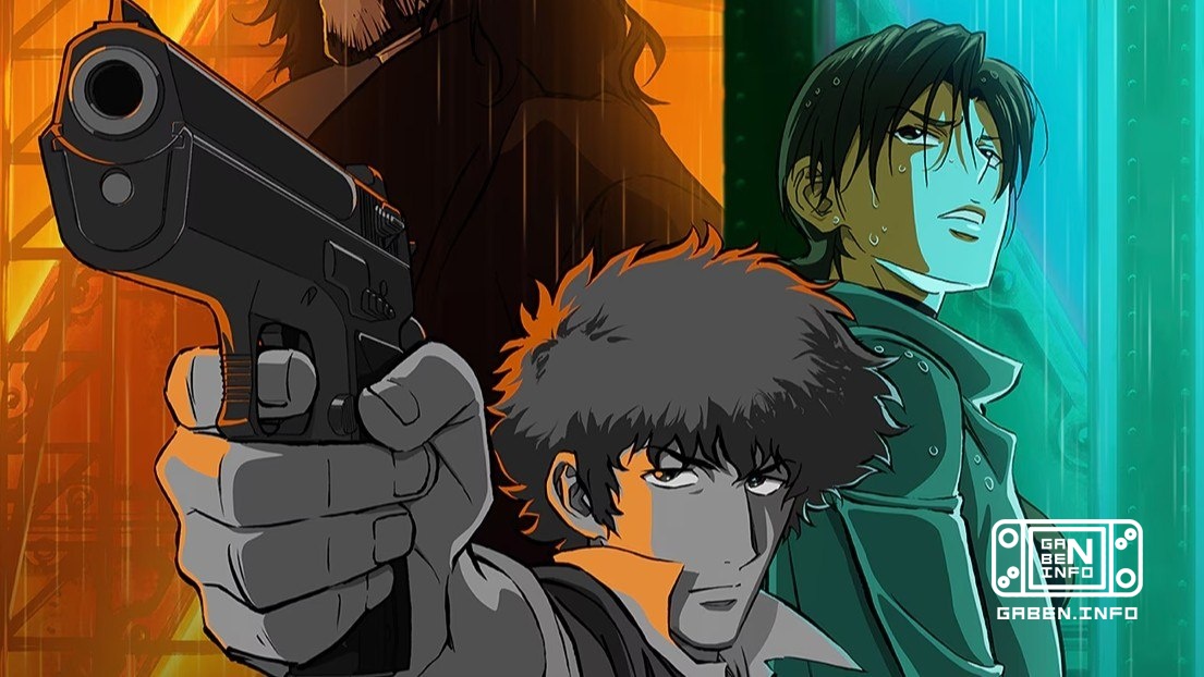 コボイ・ビボプーの全米アニメは,日本のレンタルで4Kリメイストを収め,再レンタルを記念して,オリジナルシリーズのキャラクターデザイナーが描いた新しいポスターを展示した.