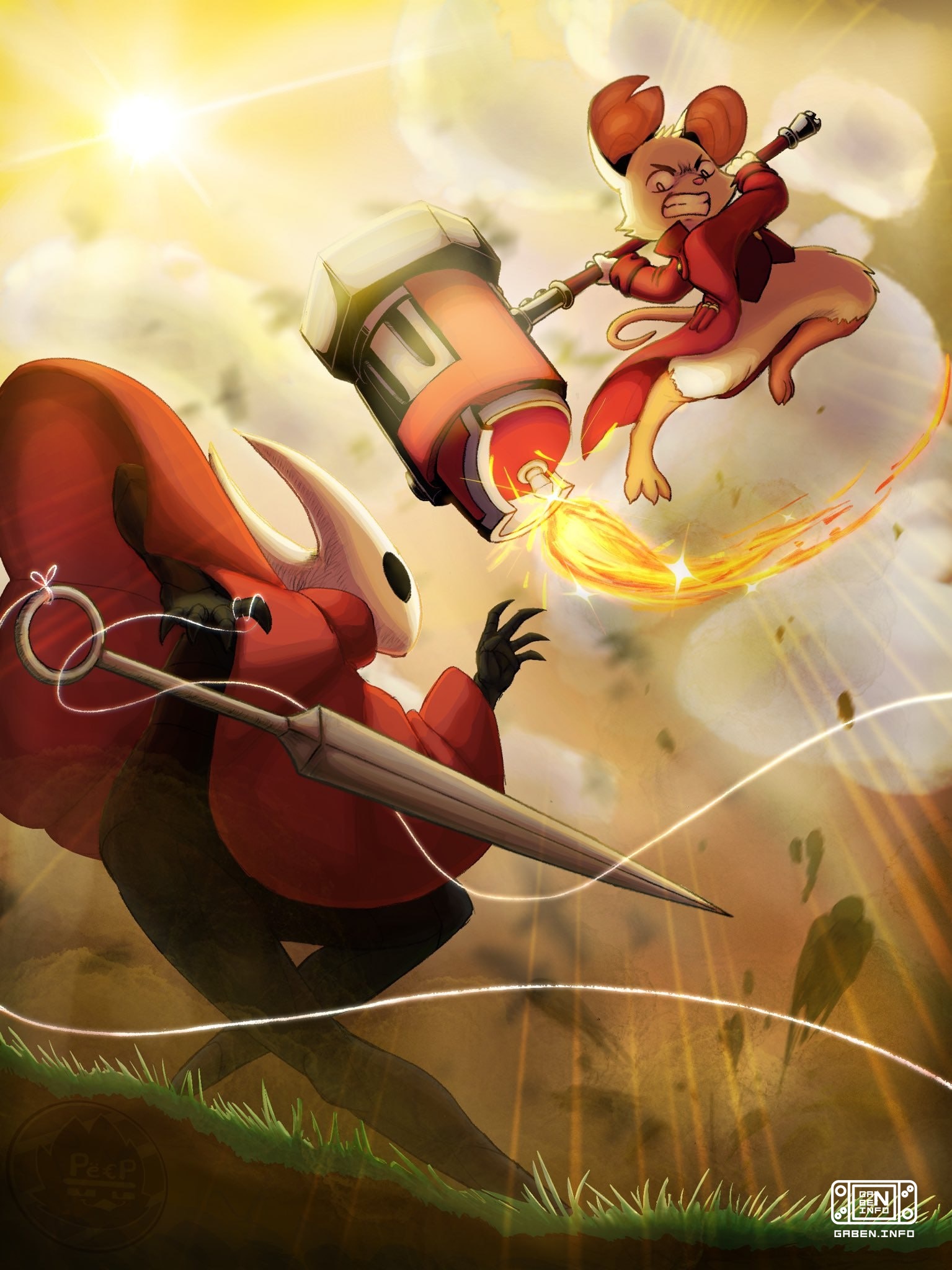 Hammer vs Silk by friedPeeP @hypewave