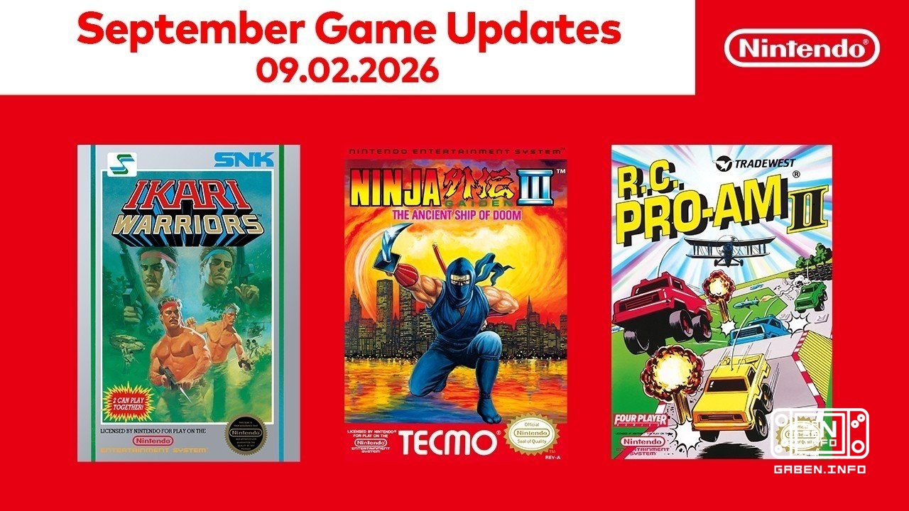 Ninja Gaiden III: The Ancient Ship of Doom has been added to the NES game library for Switch Online. Also bonus touched ...