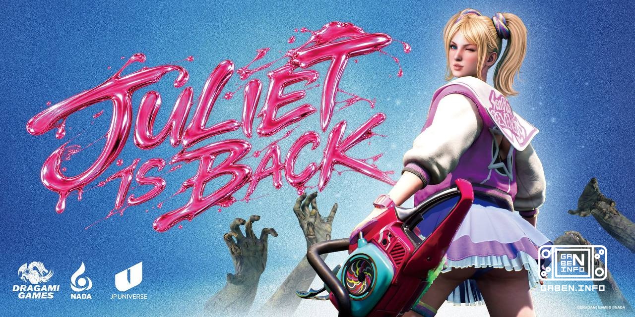 The first artwork is something with Julia from Lollipop Chainsaw waiting for details at the Tokyo Game Show.