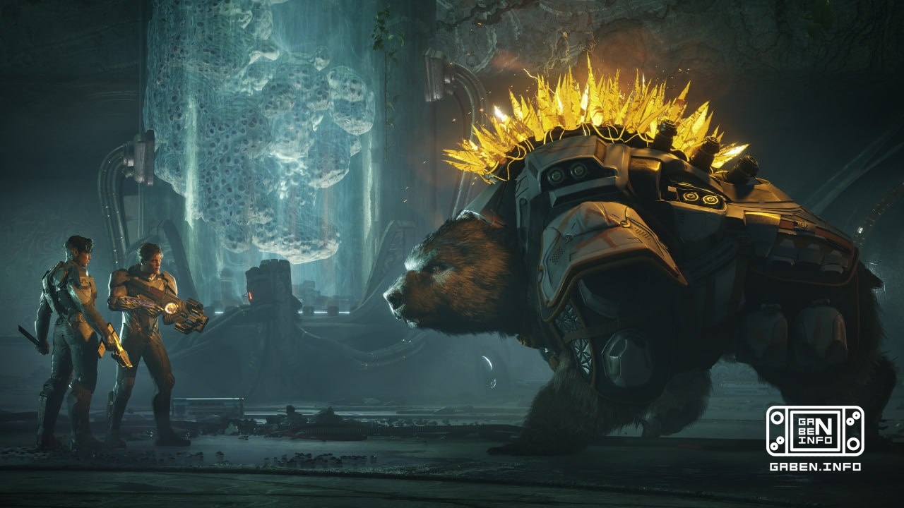 50 минут геймплея EXODUS от Insider Gaming, где показывают прохождение одной из миссий с боссом медведем Baldur's Effect...