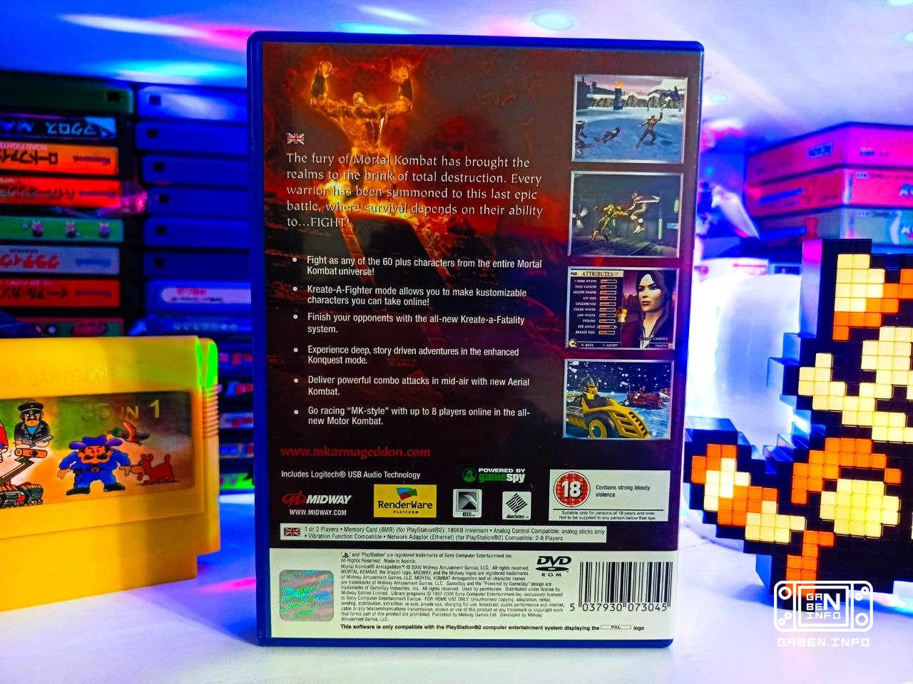 Nem sempre a 3D dá a vantagem aos jogos, e Mortal Kombat Armageddon é um exemplo disso. Inicialmente, quando vi este jog...