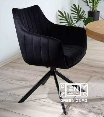A cadeira de Azalia de cor preta giratória www.inmyroom.ru Saiba mais úncia inmyroom.ru Sobre o anunciante