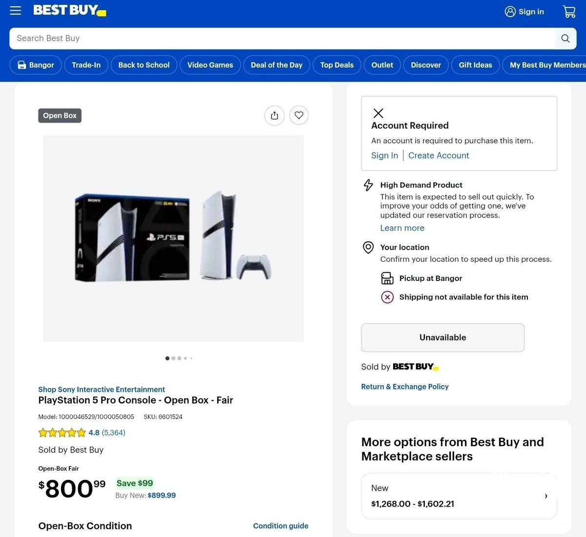O PS5 Pro, por US$ 900, já está disponível nos EUA em PlayStation Direct, Best Buy, GameStop e outras grandes lojas. No ...