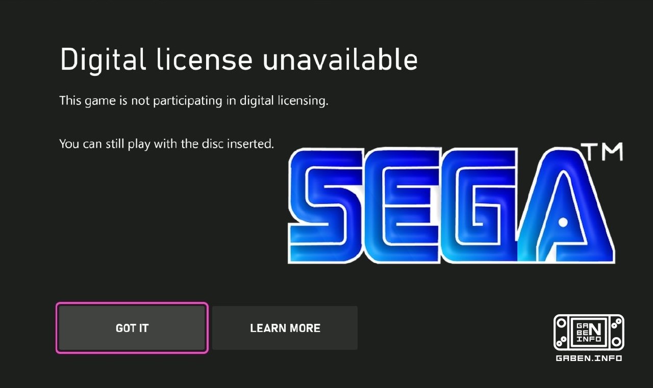 Bandai Namco et SEGA ne participent pas non plus au programme XBOX pour le transfert de disques numériques Ubisoft est e...