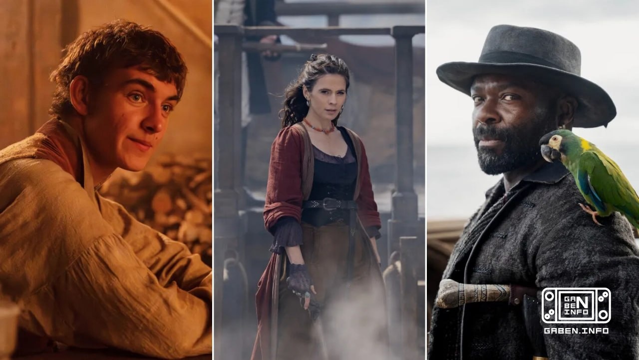 MGM+ et Paramount+ ont partagé les images de l'adaptation de l'île des trésors avec les principaux personnages.