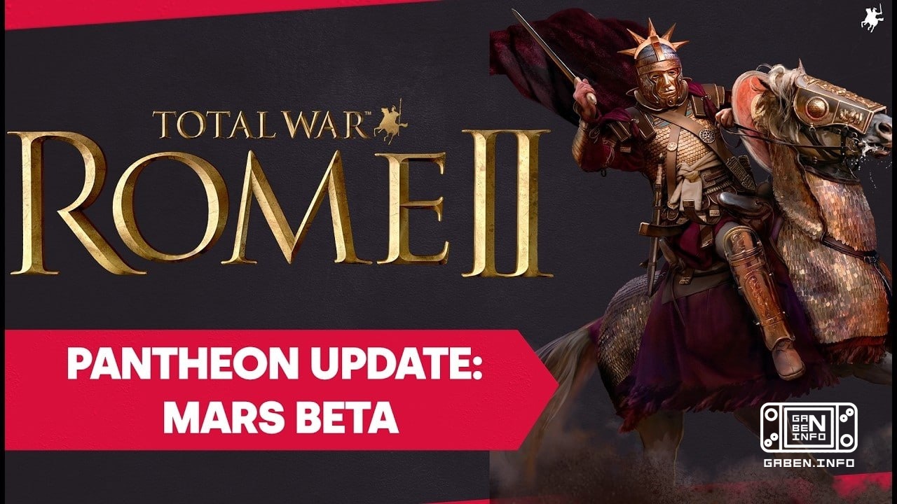 A beta version of the MARS update for Total War: ROME II will soon be available. The MARS update includes a number of ch...