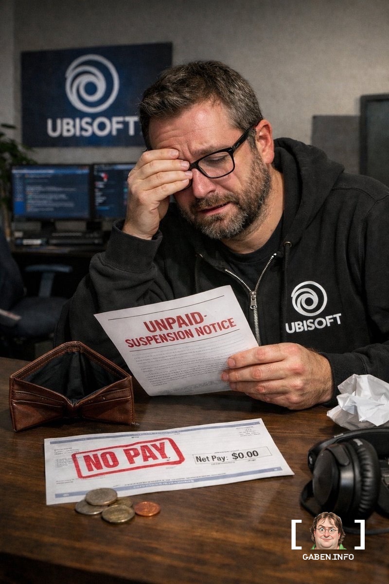 A veteran Ubisoft level designer with more than 13 years of experience at the company claims he was suspended for 3 days...