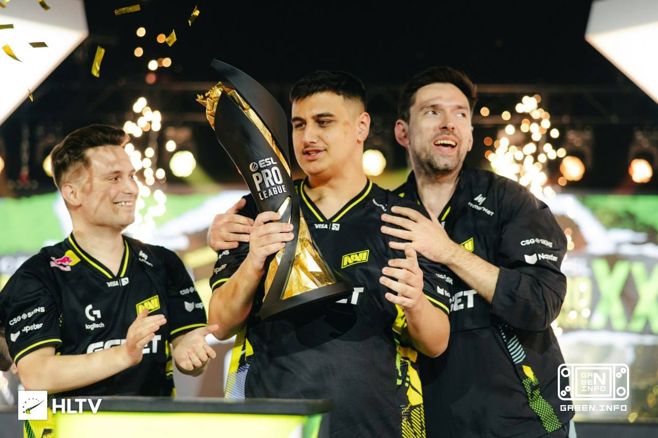Well, the winners of ESL Pro League Season 23 are 🇪🇺 NaVi.