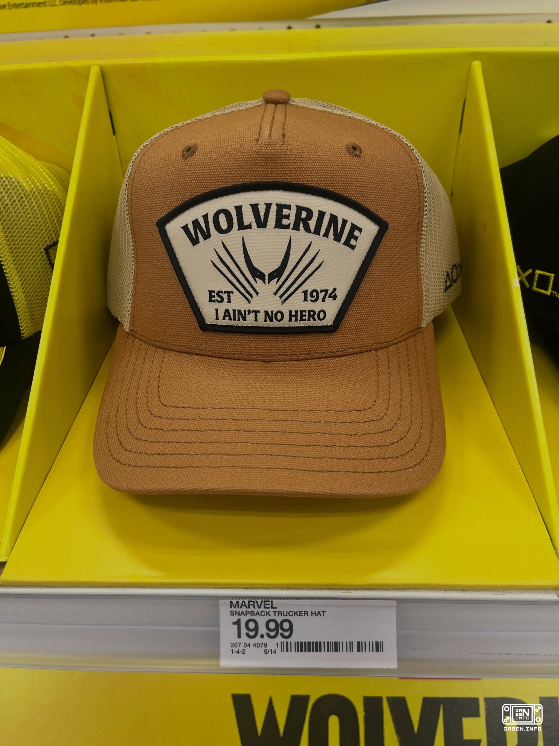 Marvels Wolverineのスタンドがアメリカのタグ超市で登場し始めました ゲーム自体に加えて,このプロモーションストークでは ロサマヒの様々な帽子屋やマクファレーン・トイズのフィギュアや携帯式ミニ冷蔵庫を 見つけることができます....