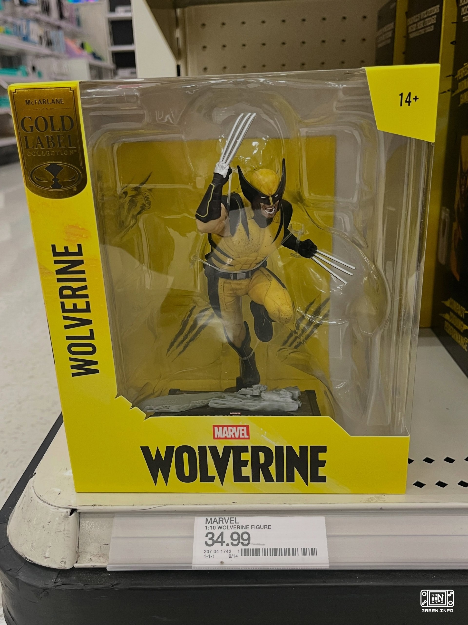 Marvels Wolverineのスタンドがアメリカのタグ超市で登場し始めました ゲーム自体に加えて,このプロモーションストークでは ロサマヒの様々な帽子屋やマクファレーン・トイズのフィギュアや携帯式ミニ冷蔵庫を 見つけることができます....