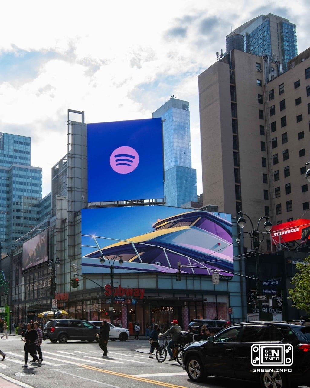 Na amerykańskich płytkach reklam pojawiają się te arty GTA 6 Spotify i Rockstar wydają się wkrótce wydać muzykę gry w si...