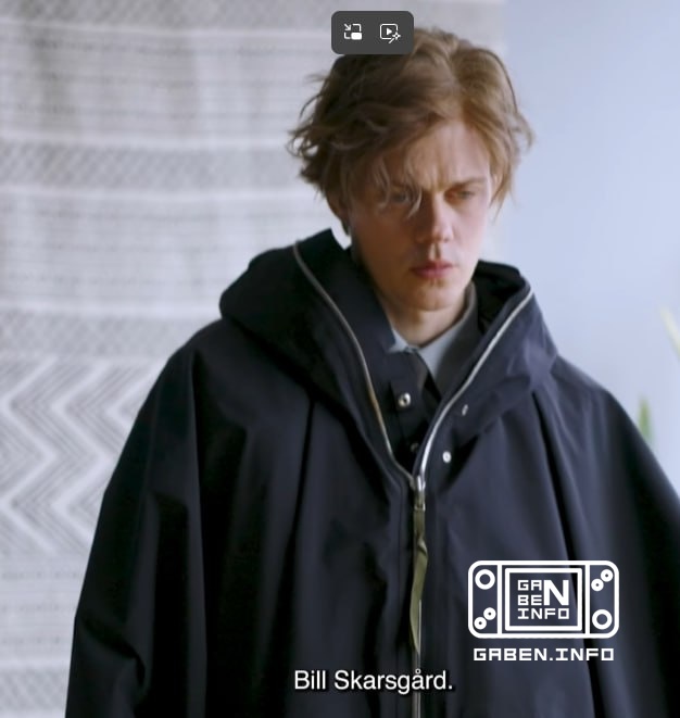 GG of the new spy game Bill Skarsgard