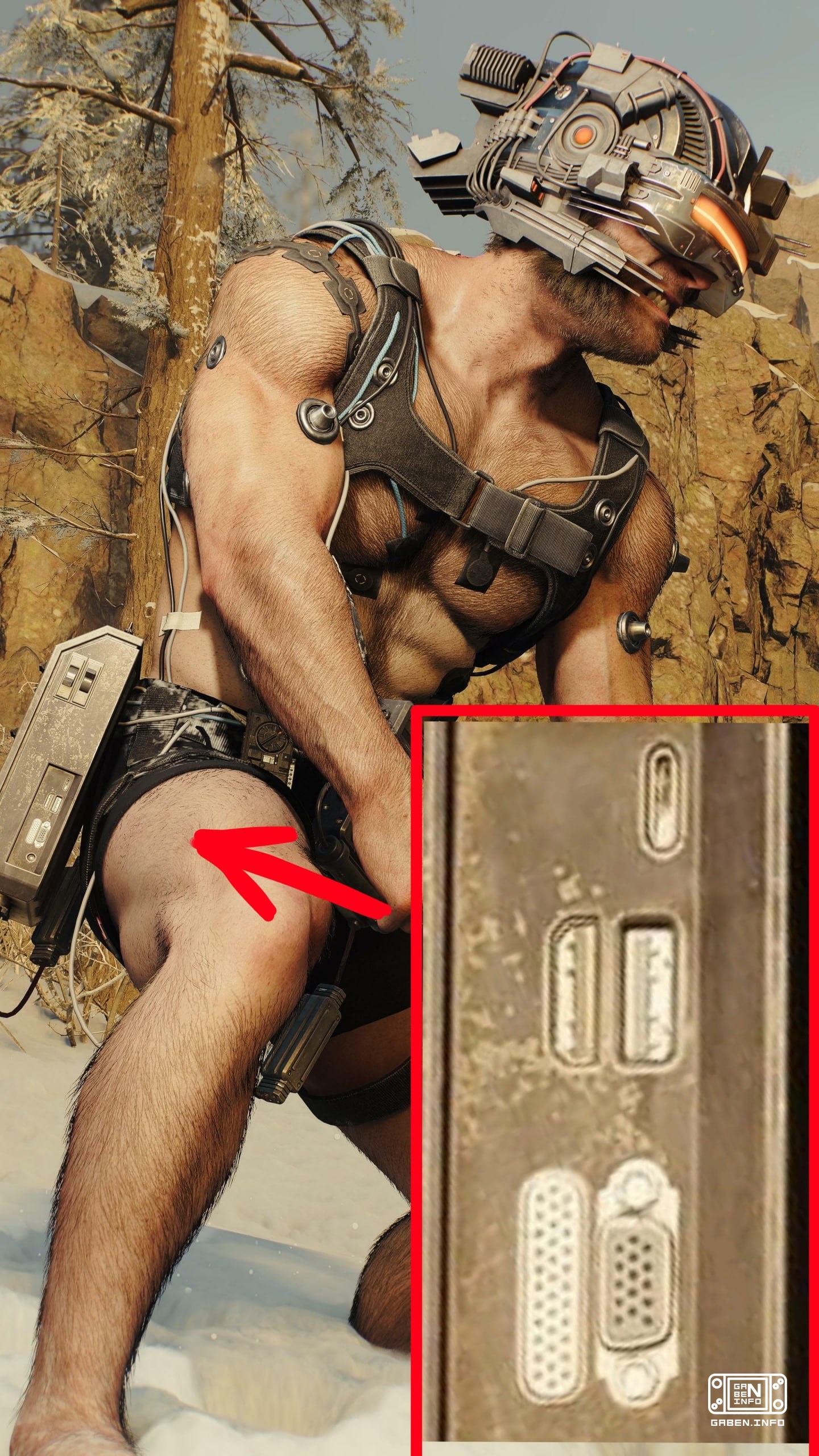 Marvel's Wolverine found an interesting detail on the costume of the X-Men. Logan for some reason wears a small device w...