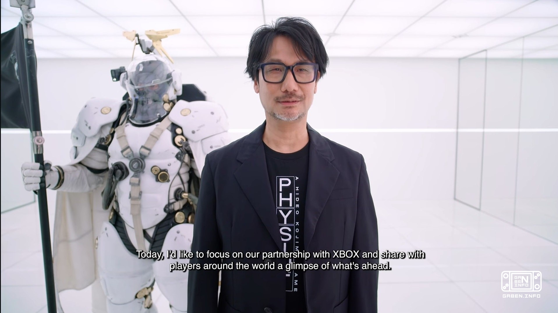 As part of the presentation of Xbox at the Tokyo Gameshow, the genius Kojima revealed details about his long-running Phi...