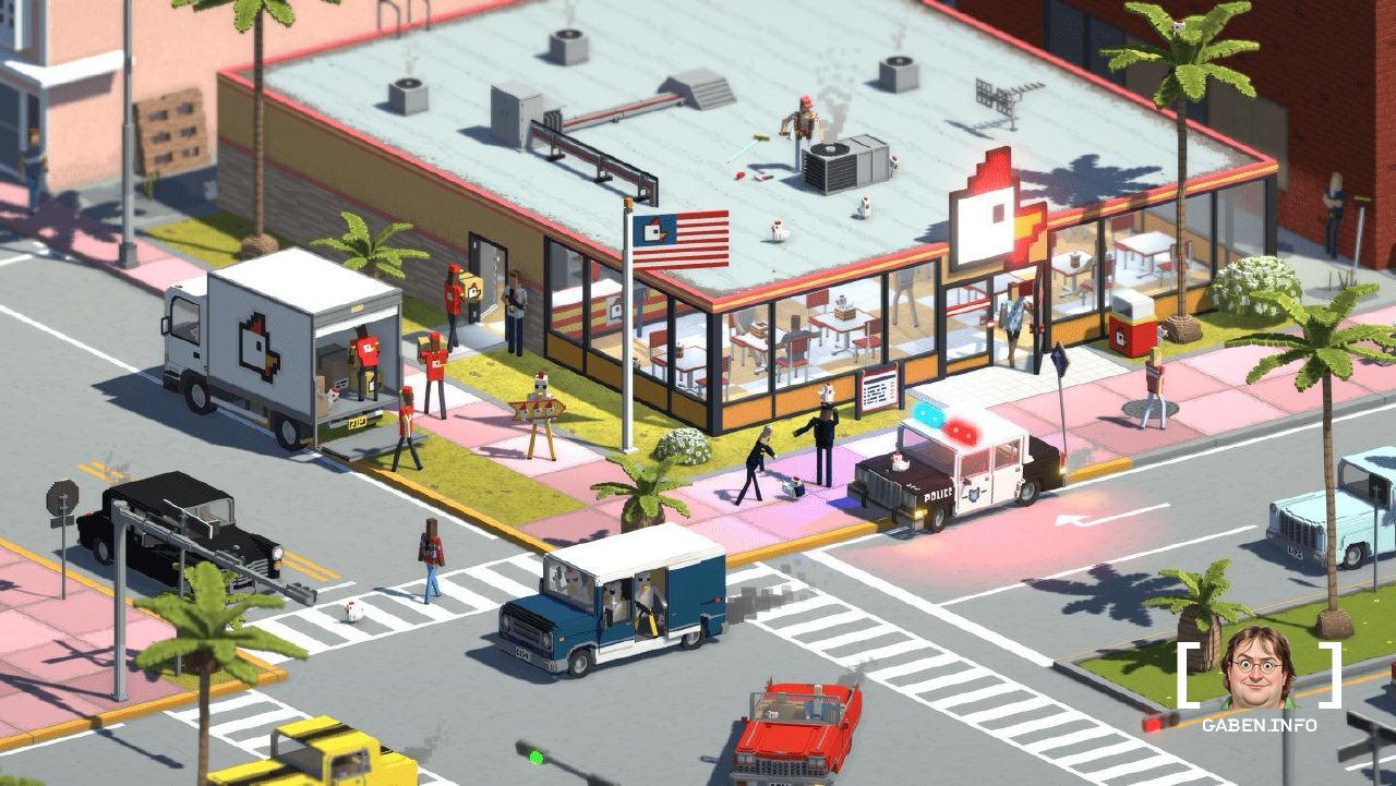The Epic Games Store has started giving away Definitely Not Fried Chicken, an isometric game about running an undergroun...
