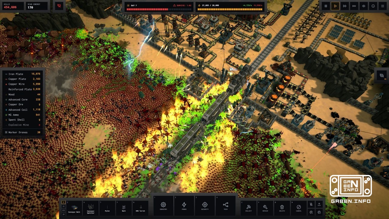 BELTFED: Factory in 3D with the annihilation of millions of scales The British studio Hello World Studios has made a lou...