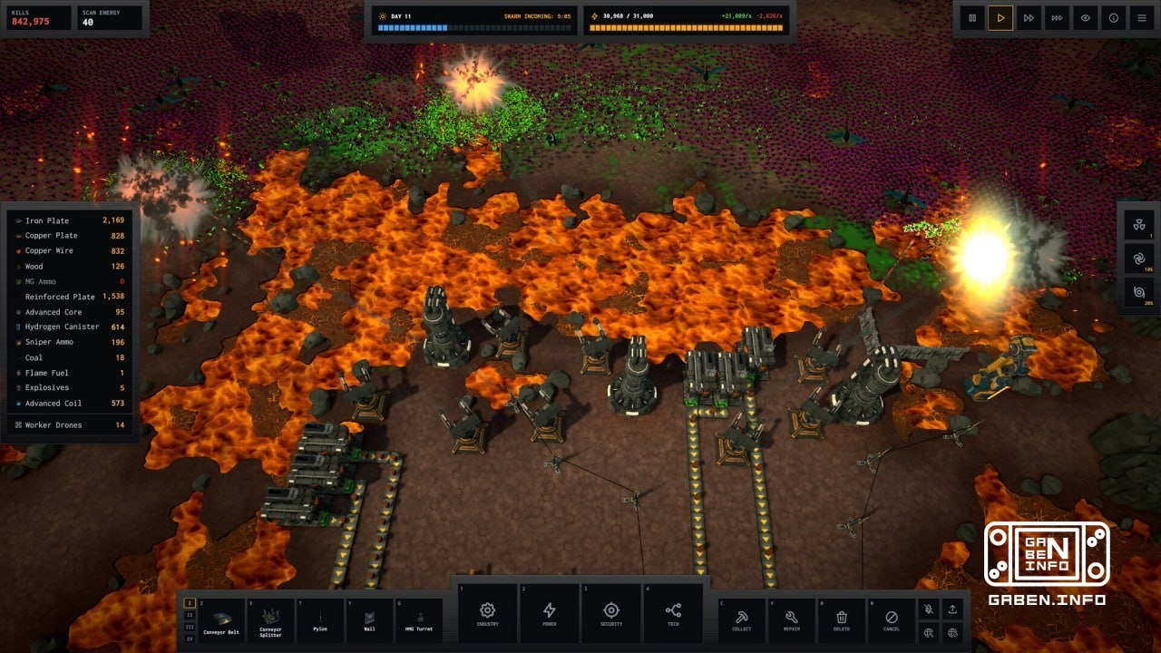 BELTFED: Factory in 3D with the annihilation of millions of scales The British studio Hello World Studios has made a lou...