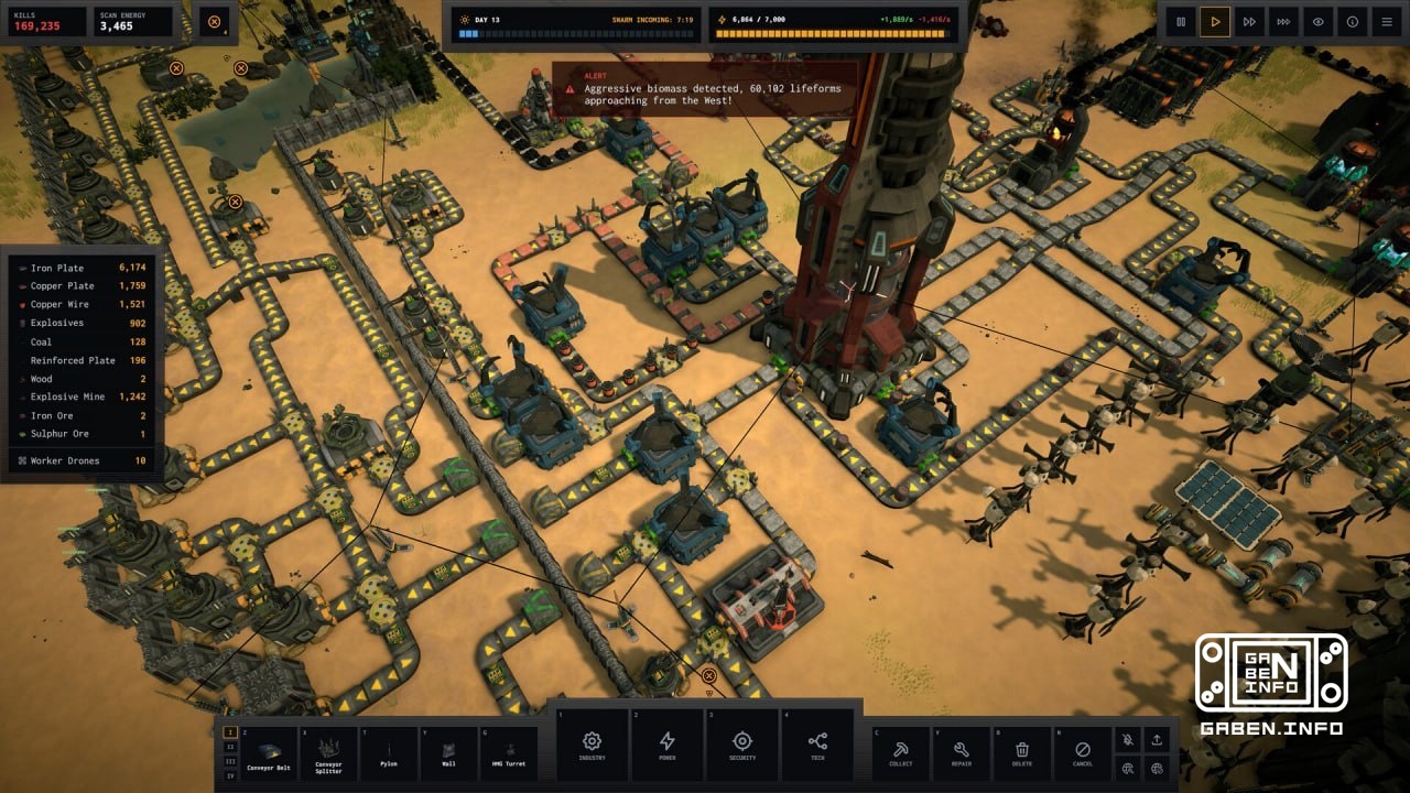 BELTFED: Factory in 3D with the annihilation of millions of scales The British studio Hello World Studios has made a lou...