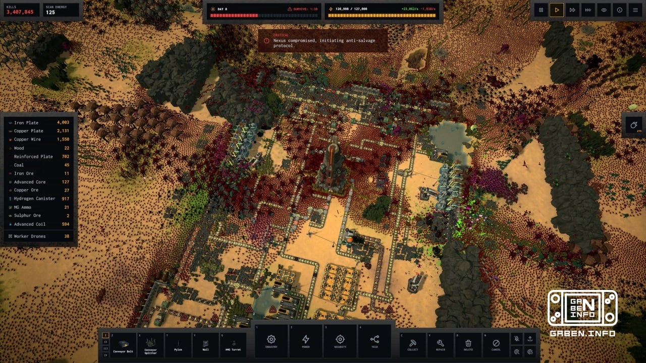 BELTFED: Factory in 3D with the annihilation of millions of scales The British studio Hello World Studios has made a lou...