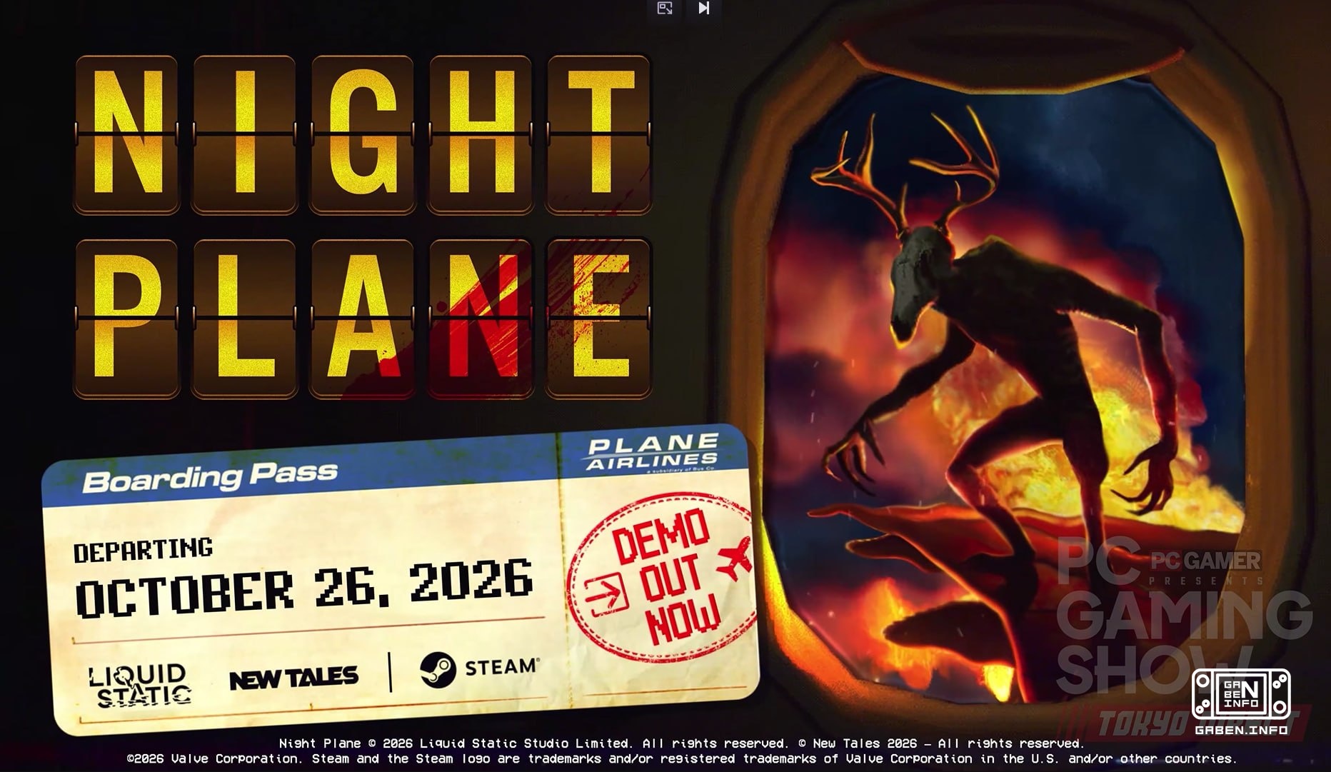 ترسناک Night Plane در 26 اکتبر در پی سی منتشر می شود و بازی در حال حاضر در استیم منتشر شده است!