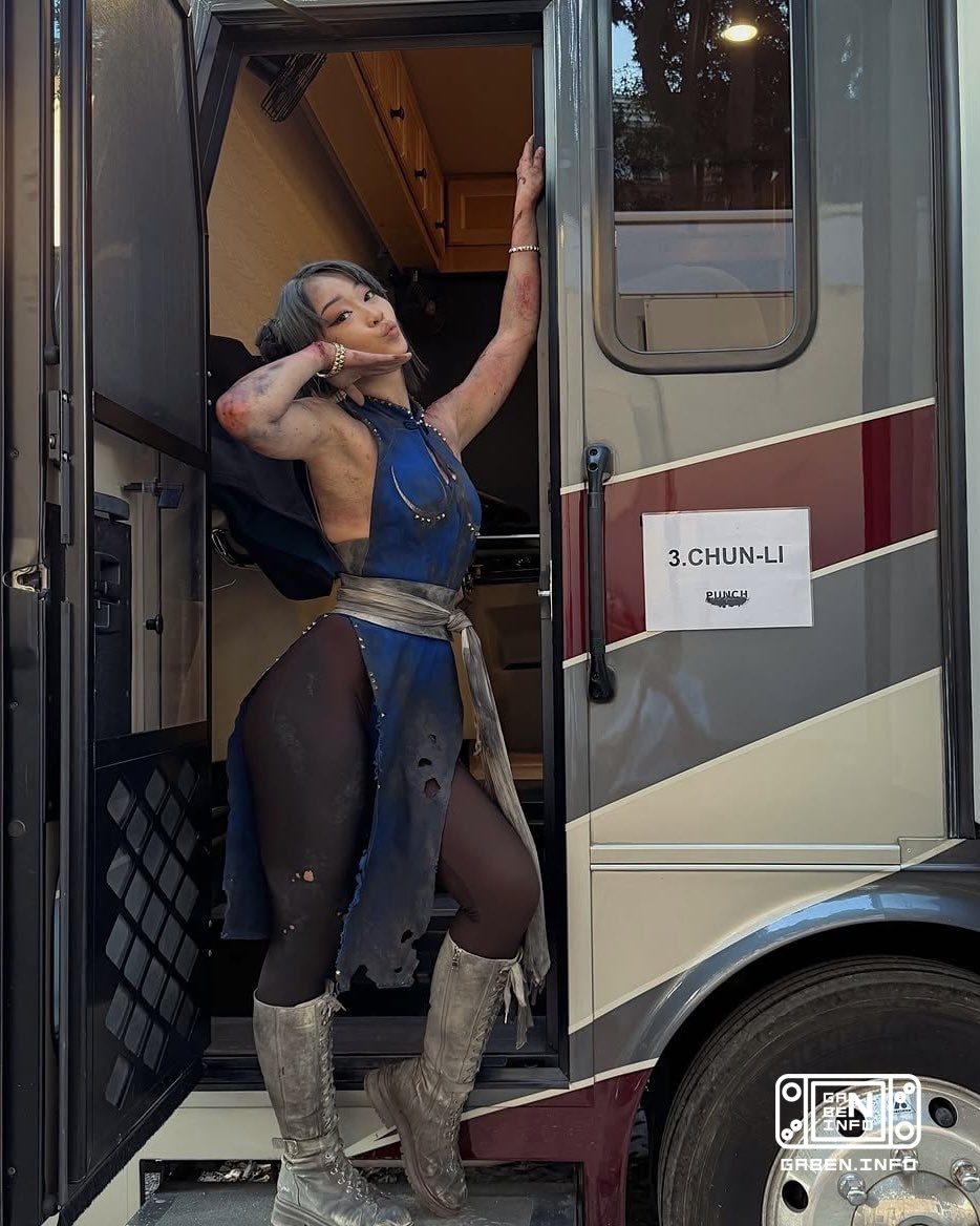 Mamoczka: wkurzona Kalina Lian w filmie Street Fighter jako Chun-Li A rok temu była całkiem szczupła...