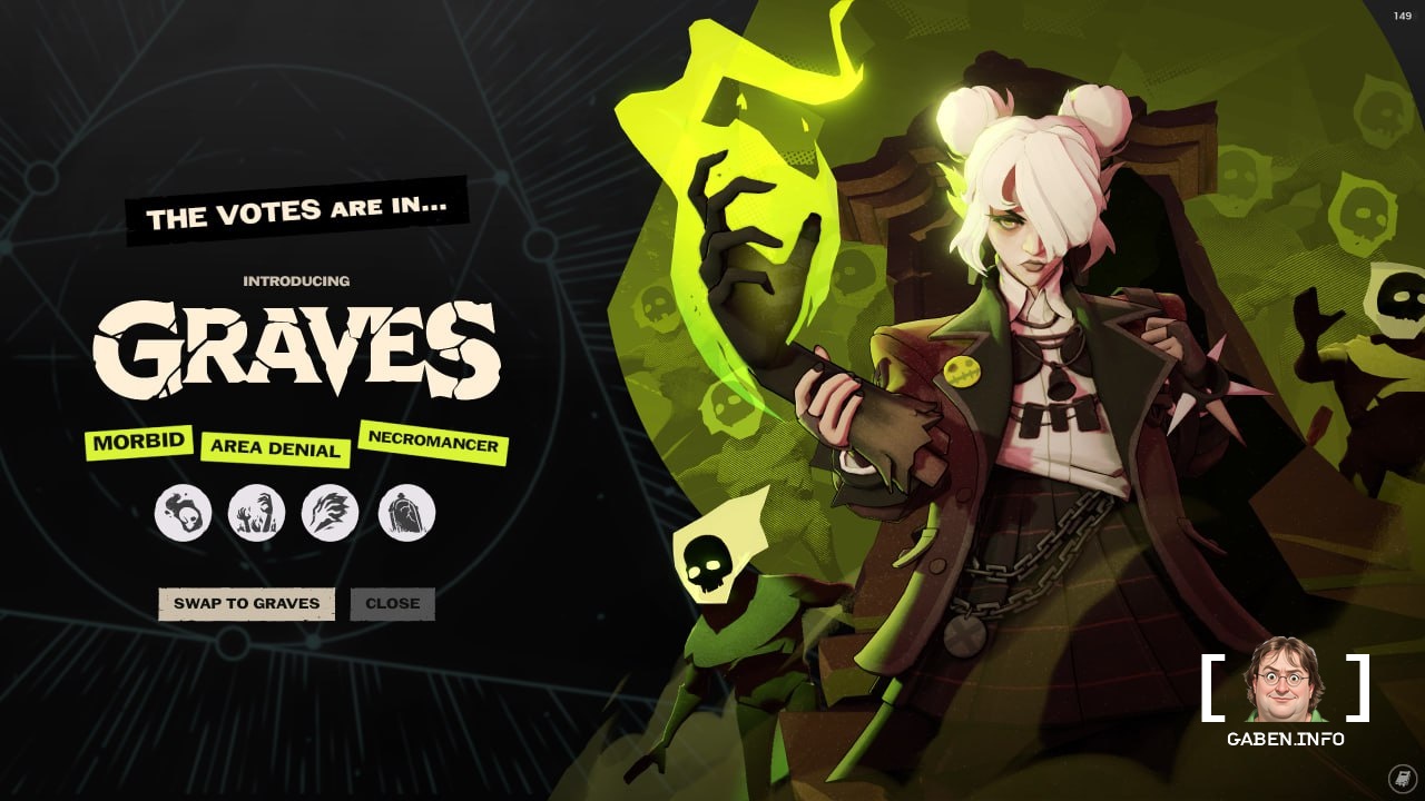 Emo girl fans can rejoice as Graves wins second Deadlock vote True connoisseurs continue to vote for Silver and wait for...