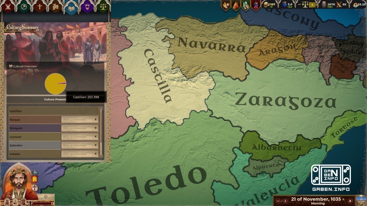 The Crown of Hispania is a real-time global strategy that tells the story of the 11th-century Iberian Peninsula divided ...