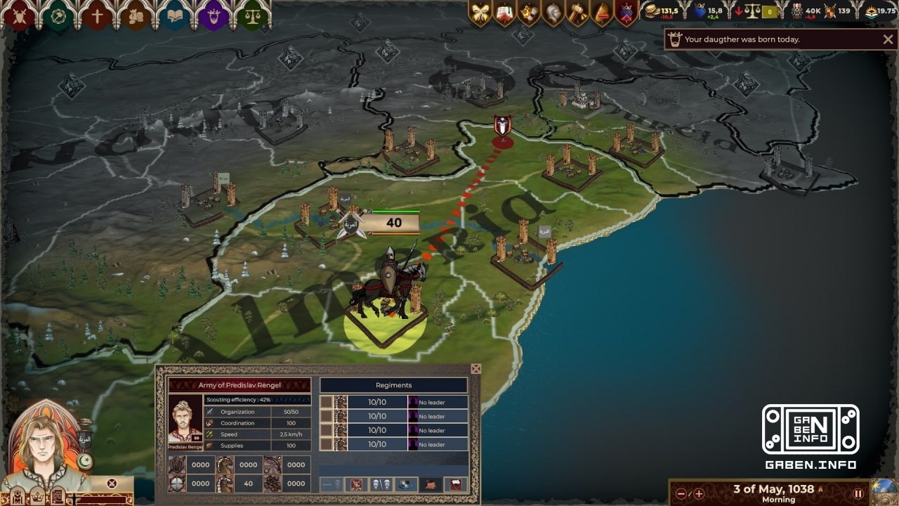 The Crown of Hispania is a real-time global strategy that tells the story of the 11th-century Iberian Peninsula divided ...