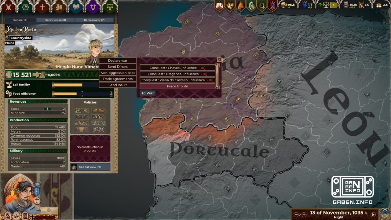 The Crown of Hispania is a real-time global strategy that tells the story of the 11th-century Iberian Peninsula divided ...