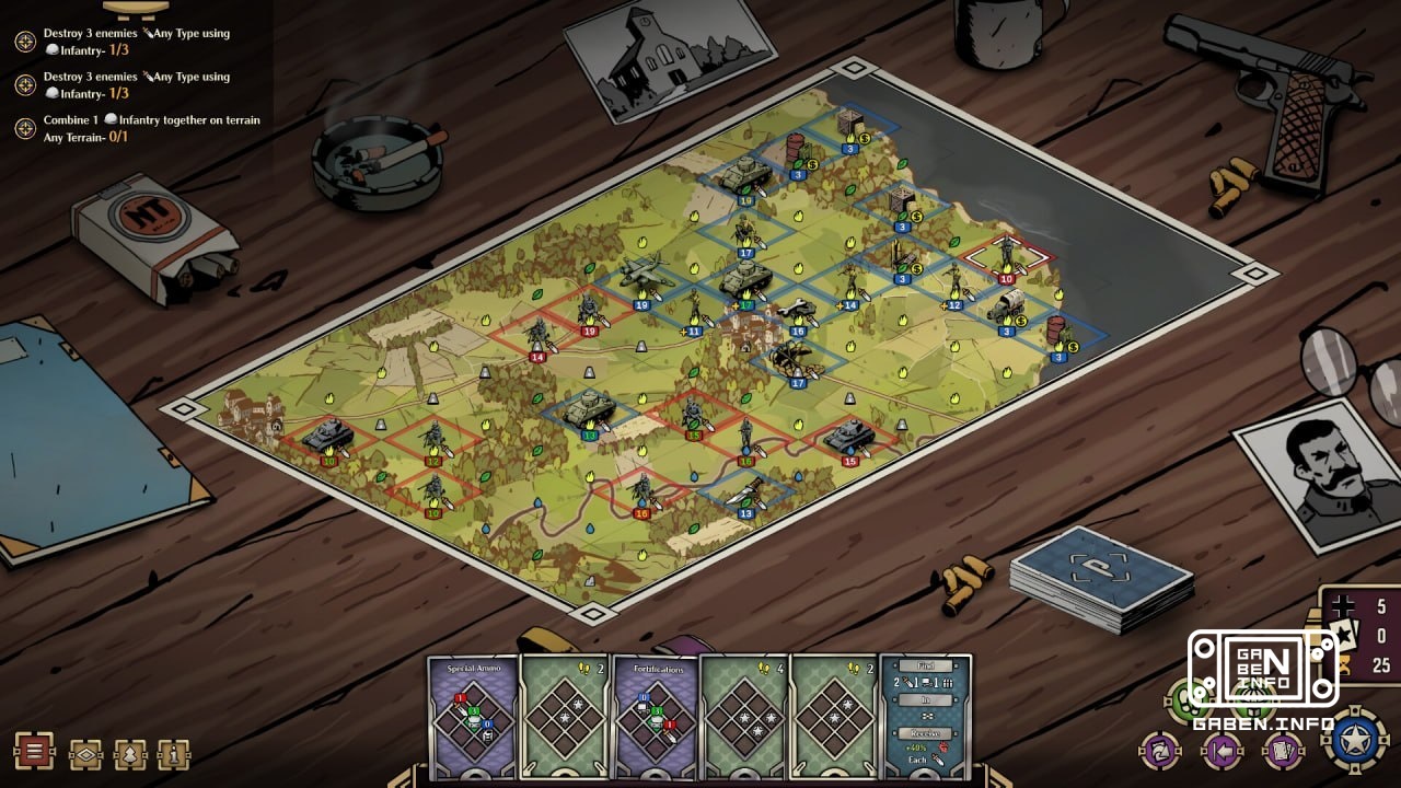 The Panzer Deck is a step-by-step strategy of World War II with a Panzer Deck map system, a stylized step-by-step strate...